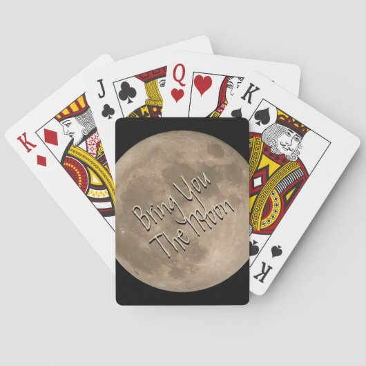月トランプ満月カードムーンギフト トランプ (裏面)