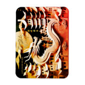 月ニュー中国の辰年2024 FPM2 マグネット (縦)