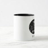 月パーソナライズされたと背中のマグカップに マグカップ (中央)