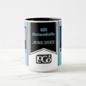 月パーソナライズされたのマグカップの写真社員 マグカップ (中央)