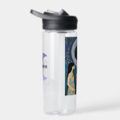 月パーソナライズされたの女子賛美アートワーク ウォーターボトル (右面)