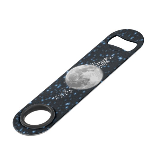 月パーソナライズされたボトルオープナー スピード栓抜き (裏面アングル)