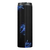 月パーソナライズされた蛾 タンブラー (裏面)