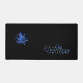 月パーソナライズされた蛾 デスクマット (正面)