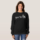 月プロジェクトA119惑星天文学をヌーク スウェットシャツ (正面フル)