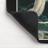 月ポスターのヴィンテージのHerrmannの女中 マウスパッド (コーナー)