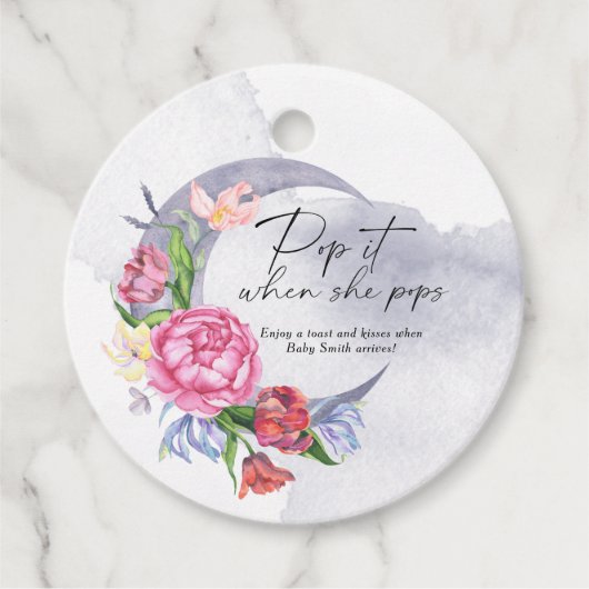 月ポップ・アートの越しにポップする時 フェイバータグ (正面)