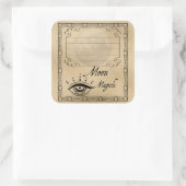 月マジックラベル スクエアシール (バッグ)