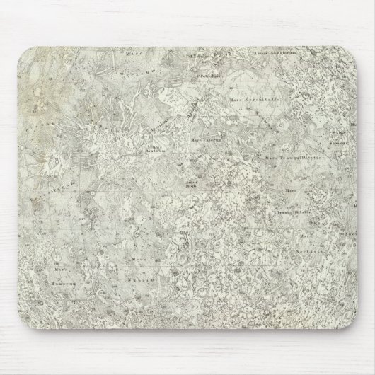 月マップ マウスパッド (正面)