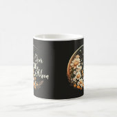 月モダン越し中立 コーヒーマグカップ (中央)