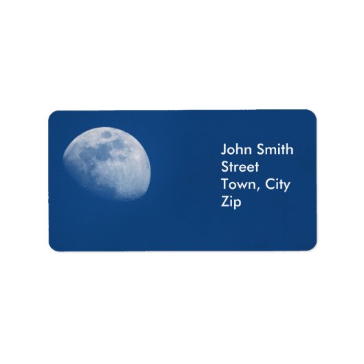 月ラベル ラベル (正面)