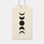 月ルクスブラック&クリームムーンフェイズ結婚ズ ギフトタグ (裏面)