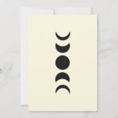 月ルクスブラック&クリームムーンフェイズ結婚ズ 招待状 (裏面)