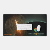 月ロシアの着陸 デスクマット (キーボード&マウス)