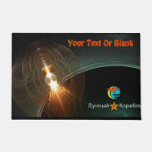 月ロシアの着陸 ドアマット (正面)