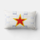 月ロシアの着陸 ランバークッション (裏面)