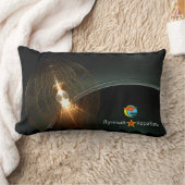 月ロシアの着陸 ランバークッション (ブランケット)