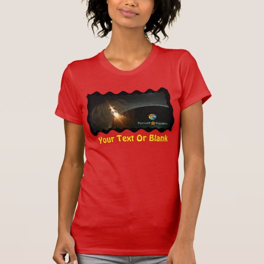 月ロシアの着陸 Tシャツ (正面)