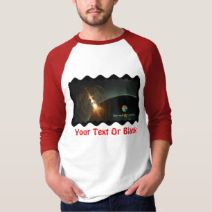 月ロシアの着陸 Tシャツ