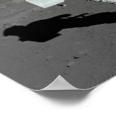 月上宇宙飛行士 ポスター (角)