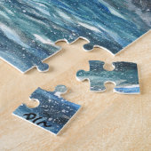 月下で踊る ジグソーパズル (側面)