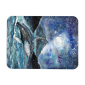 月下で踊る マグネット (横)