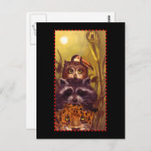 月下に ポストカード (正面/裏面)