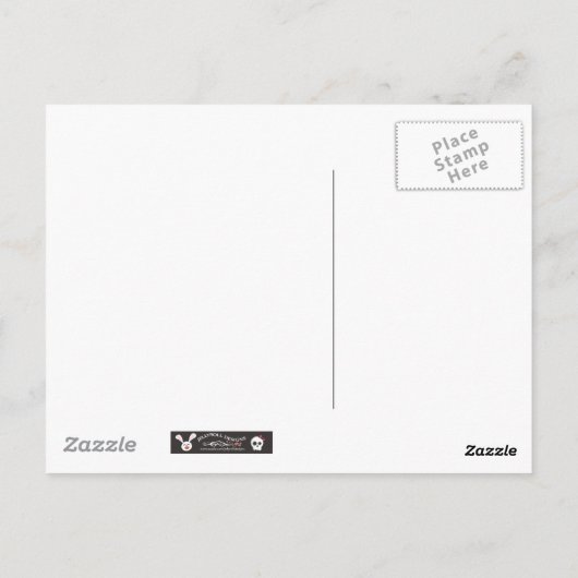 月下に ポストカード (裏面)