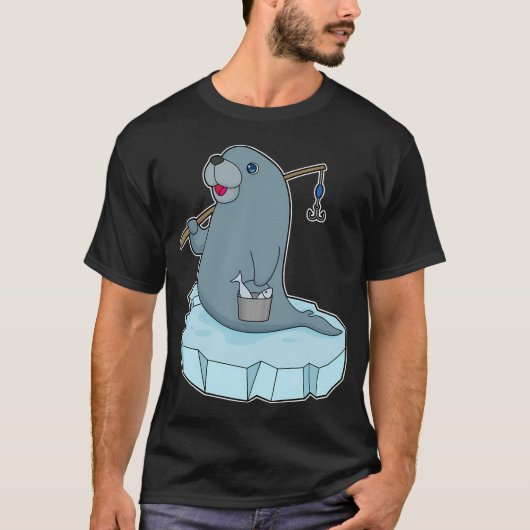 月下フィッシング Tシャツ (正面)