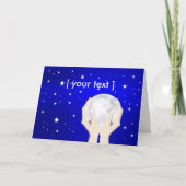 『月与えの挨拶』 カード (正面)