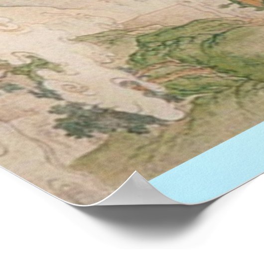 月中国の女神 ポスター (角)