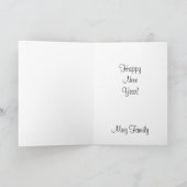 月中国の年に咲く提灯 シーズンカード (内部)