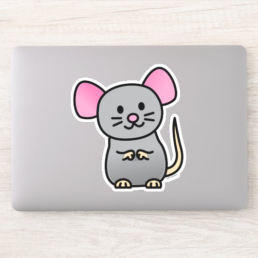 月中国の正月マウスのネズミ幸運のお金の赤 シール (コンピューター)