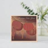 月中国の正月ラッキー シーズンカード (スタンド正面)