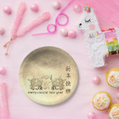 月中国の金属オックス2021年PP ペーパープレート (パーティー)