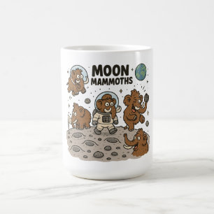 月乳房おもしろい コーヒーマグカップ