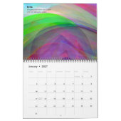 月例黙想の壁掛けカレンダー カレンダー (1月 2027)