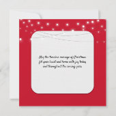 月信じ付きクリスマス・メッセージ カード (裏面)