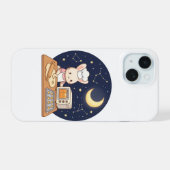 月光うさぎのベーカリー iPhone 15ケース (裏面横)