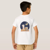 月光うさぎのベーカリー Tシャツ (裏面フル)
