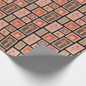 月光とキノコ ラッピングペーパー (角)