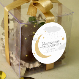 月光とベビー夢ベイビーシャワー ラウンドシール