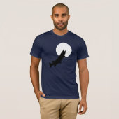 月光によるMuskies: 段階のティーを通って行くこと Tシャツ (正面フル)
