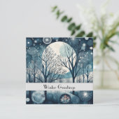 月光に照らされた北欧の森、カスタマイズ可能 (スタンド正面)