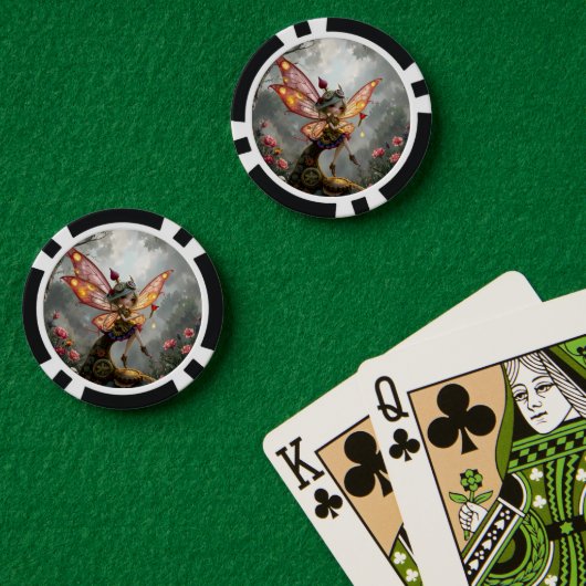 月光に照らされた時計仕掛けの光の守り手。 ポーカーチップ (ポーカーテーブル (ダブル))