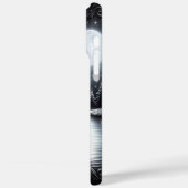 月光に照らされた白狼の水面反射 Case-Mate iPhoneケース (裏面 / 左)