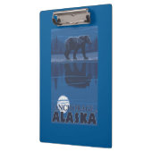 月光のくま-アンカレッジ、アラスカ クリップボード (左)