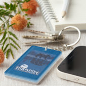 月光のくま-イエローストーン国立公園 キーホルダー (正面右)