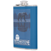 月光のくま-イエローストーン国立公園 フラスク (左)