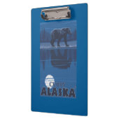 月光のくま-カレー、アラスカ クリップボード (左)